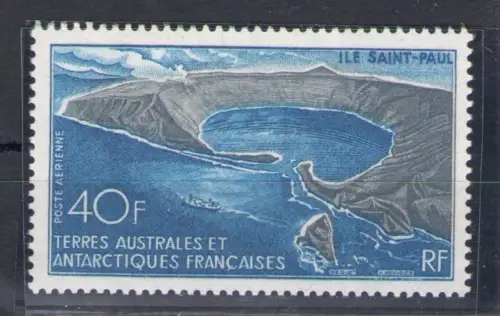 1969 TAAF - FRANZÖSISCHE ANTARKTIS - Luftpost Yvert Katalog Nr. 17 - MNH **