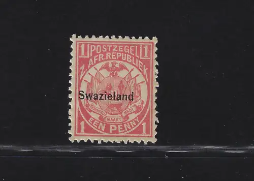 1889-90 Swasiland - Aufdruck Swazieland, Stanley Gibbons Nr. 1 - MNH **
