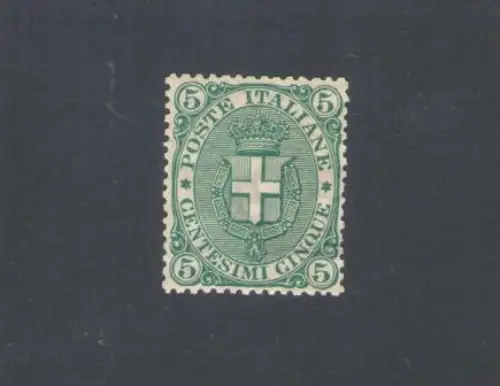 1891-96 Italien - Wappen Sabuado, zentriert, Nr. 59 - postfrisch **