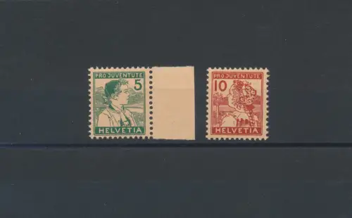1915 SCHWEIZ, Pro Juventute, Nr. 149/50 - 2 Werte, postfrisch**