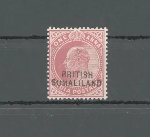 1903 Somaliland - Stanley Gibbons n. 26c, Sumaliland statt Somaliland - Sorte - MNH**