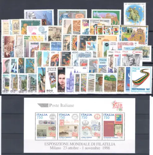 1990-1999 Italien, komplette Jahrgänge - SONDERANGEBOT, postfrisch - postfrisch **