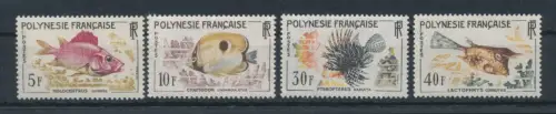 1962 Französisch-Polynesien - Fische - Nr. 18/21 - 4 Werte - postfrisch **