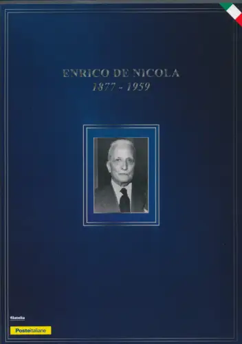 2019 Italien - Republik, Folder - Enrico De Nicola Nr. 704 - MNH **