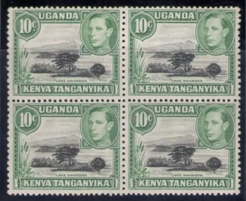 1938-54 Kenia Uganda Tanganjika - S.G. n. 135a - Mountain Retouch, postfrisch**
