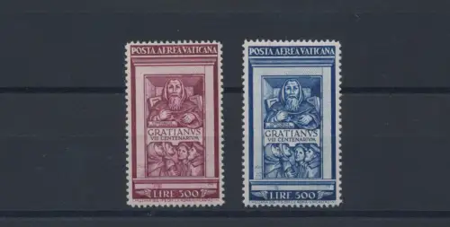 1951 Vatikan, Luftpost, Monaco Graziano, postfrisch ** signiert Raybaudi