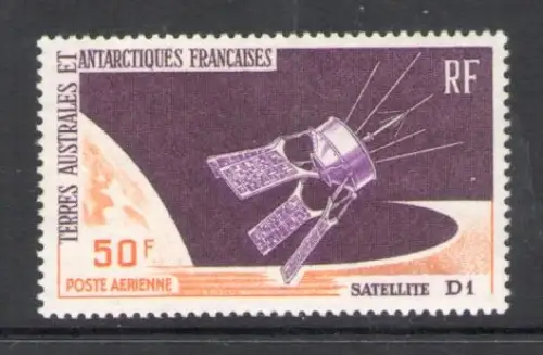 1966 TAAF - Luftpost - Yvert Nr. 12 - Satellit - postfrisch **