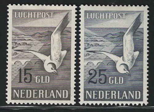 1951 Niederlande, Luftpost, Möwen, MH*