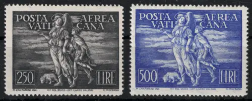 1948 Vatikan, Luftpost, Tobia # 16/17, postfrisch **