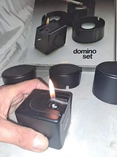 Braun Domino, Volvo, Feuerzeug, Aschenbecher