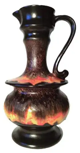 Keramik Vase, Walter Gerhards design "Fat Lava" Nr. 250/35