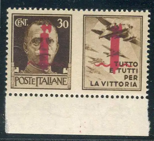 Florenz - Cent Guerra Propaganda. 30 Luftfahrt Karmin Flieder