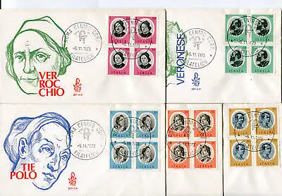 Italien FDC Venedig 1973 Künstler Quartier ungereist