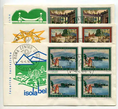 Italien FDC Venedig 1975 Touristisches Quartier ungereist