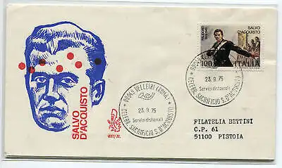 Italien FDC Venedig 1975 Außer beim Kauf nach Italien gereist