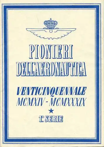 Pioniere der Flug I. Serie – Die sechs Postkarten mit Originalschelle