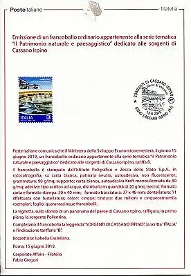 Illustrationsbulletin Sonderausgabe - Quellenti di Cassano Irpino