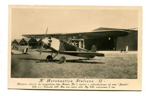 Luftfahrt - Ak der R. Aeronautica - 12