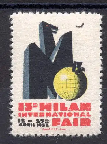 XIII. Internationale Messe Mailand 1932