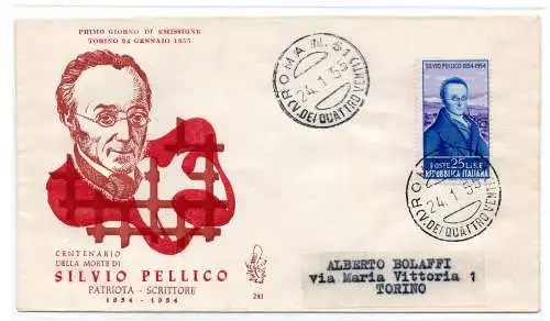 Film auf FDC Venedig ungereist