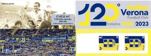 Hellas Verona Fußballheft - Privatausgabe - Nur 76 vorhanden