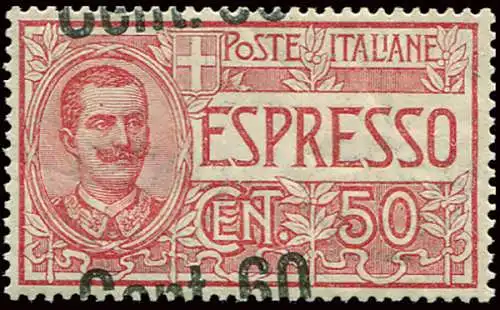 Espresso Cent. 60 von 50 schräg oben links stark verschoben