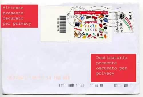 Guzzini Made in Italy mit Barcode auf Umschlag