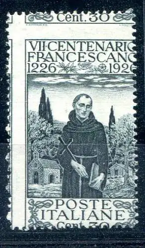 S. Francesco Cent. 30 stark verschobene Verzahnungssorten