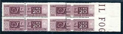 Postpakete Lire 20 Sorten Kammsprung