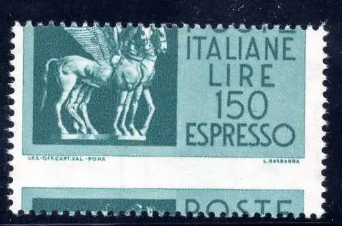 Espresso Lire 150 Sorte verschobene Verzahnung