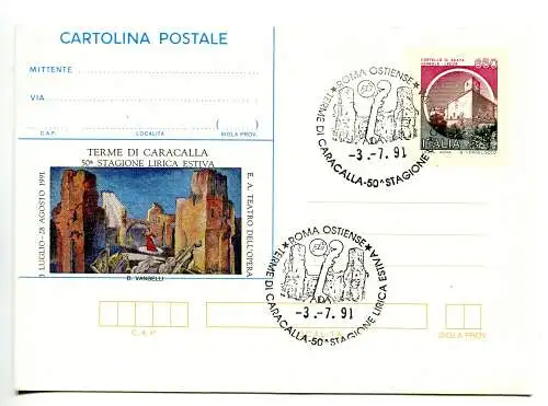 C.P. Castelli Lire 650 Terme di Caracalla privata