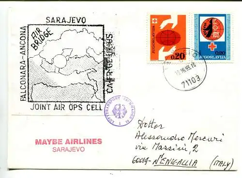 Sarajevo Maybe Airlines - Aerogramma