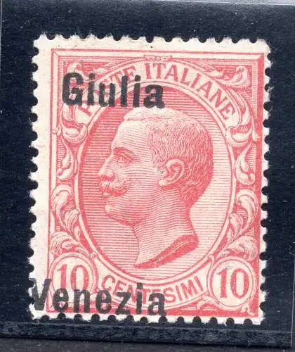 Venezia Giulia - Cent. 10 n. 22d Giulia Venezia - MNH