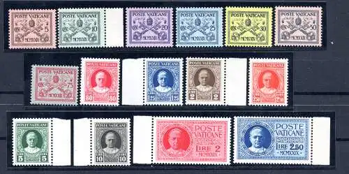 1929 Schlichtung Nr. 1/13 + Express 1/2 komplette Serie - MNH