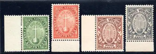 Anno Santo 1933 Nr. 15/18 komplette Serie - postfrisch