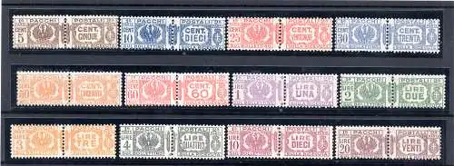 1927 Postpakete Savoyer Adler Nr. 24/35 - MNH