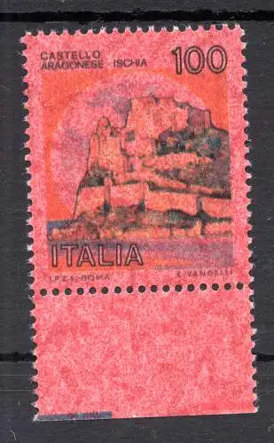 Castelli Lire 100 auffällige Sorte Magenta Tinte