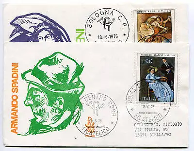 Italien FDC Venetia 1975 Kunst nach Italien gereist