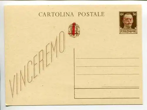 Postkarte Sozialrepublik Cent. 30