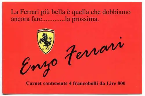 Heft vom Ferrari Club 1988