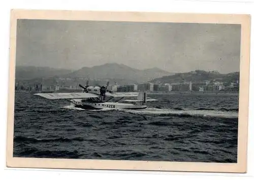 Wasserflugzeug Dornier Wal - Postkarte Luftfahrt