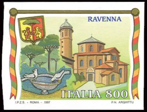 Touristische '97 Ravenna ungezahnte Sorte (Sass. spec. Nr. 1916 Ea) - Selten