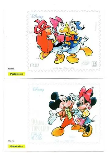 Offizielle Postkarten Valentinstag 2020 - Disney