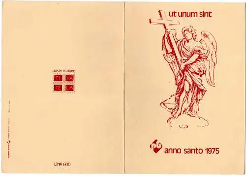 Vorläufer Folder 1975 - Anno Santo