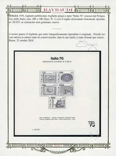 Italienbogen '76 Sorte verschobener Schnitt