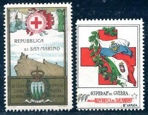 San Marino Kriegslazarett Rotes Kreuz