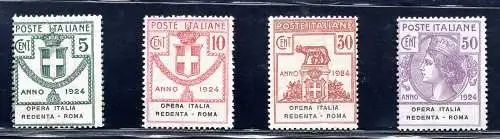 Parastatali Opera Italia Redenta Nr. 46/49 - MH