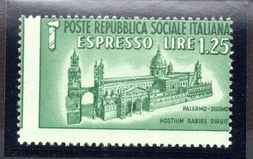 Espresso Duomo di Palermo Sorte nicht katalogisiert - MNH