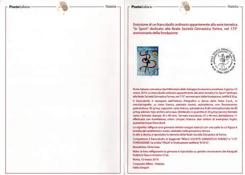 Bulletin Geschenkausgabe - Reale Società Ginnastica Torino