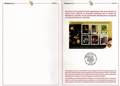 Bulletin Geschenkausgabe - Comando Carabinieri